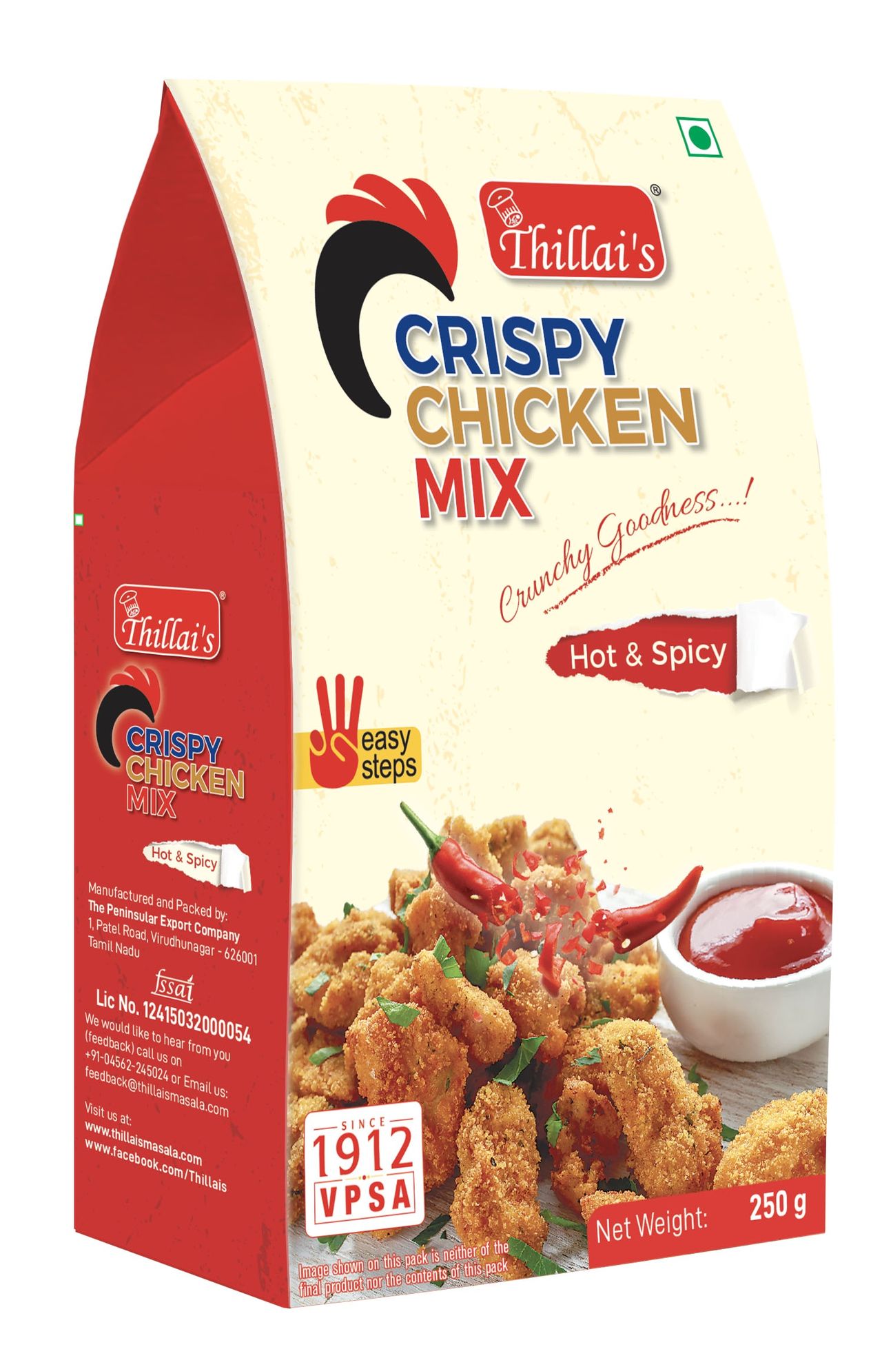 Thillais Crispy Chicken - Hot & Spicy