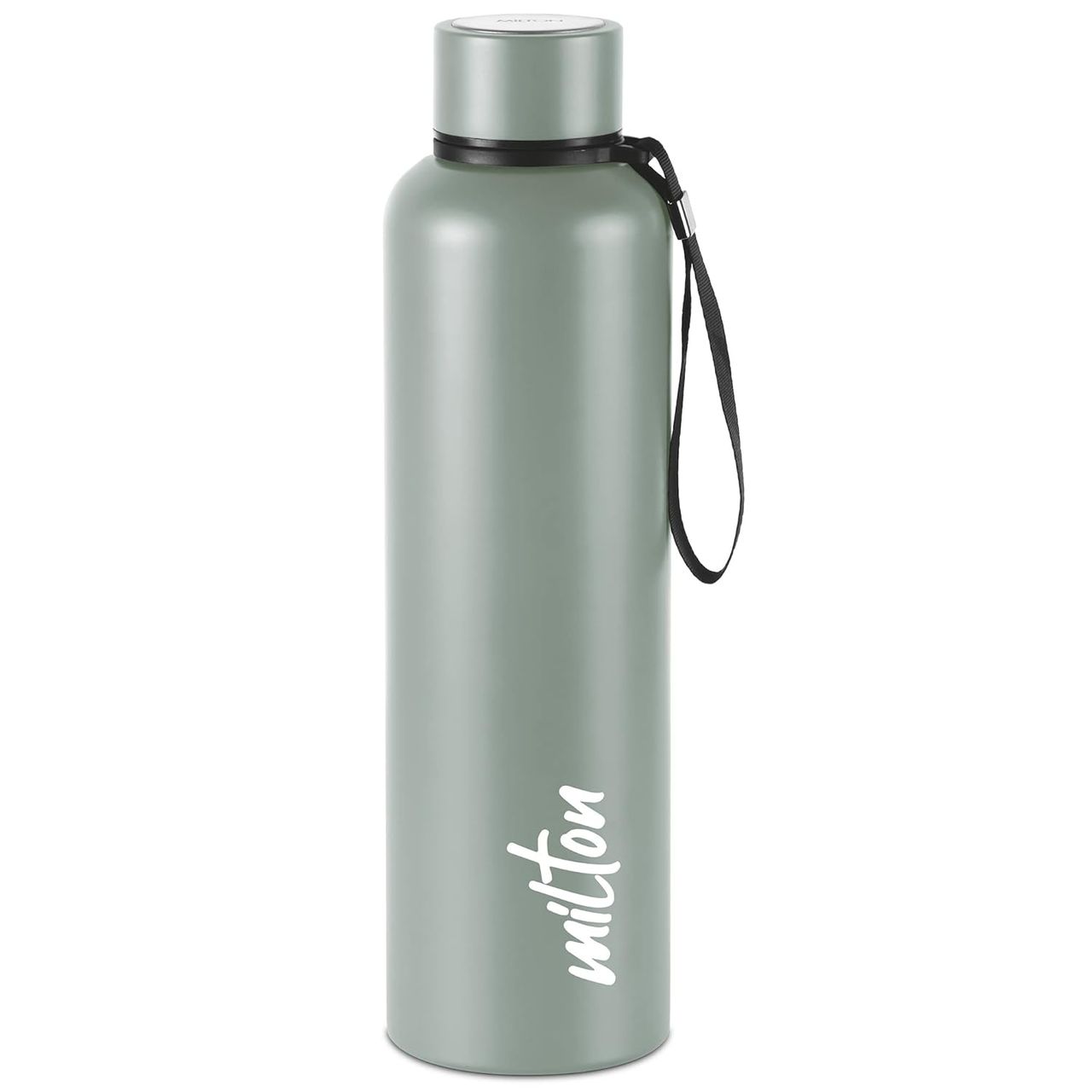 Milton Aura Thermosteel Bottle - 1.05 L | Grey | 24 Hours Hot And Cold