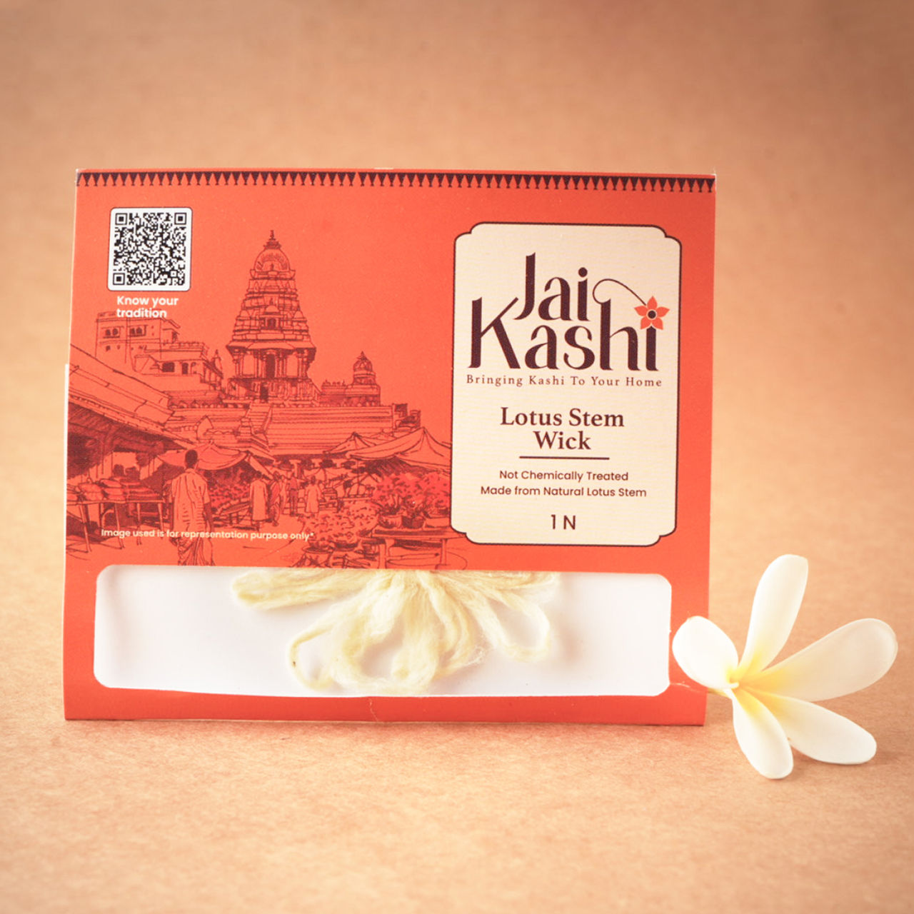 Jai Kashi Lotus Stem Wick