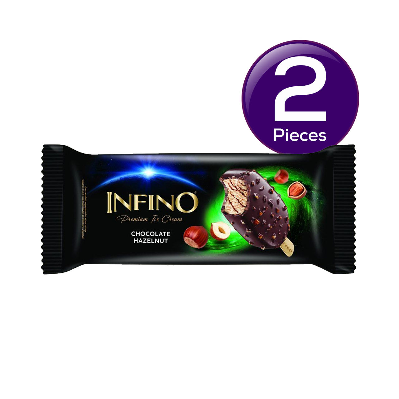Infino Choco Hazelnut Ice Cream Stick 80 ml Combo
