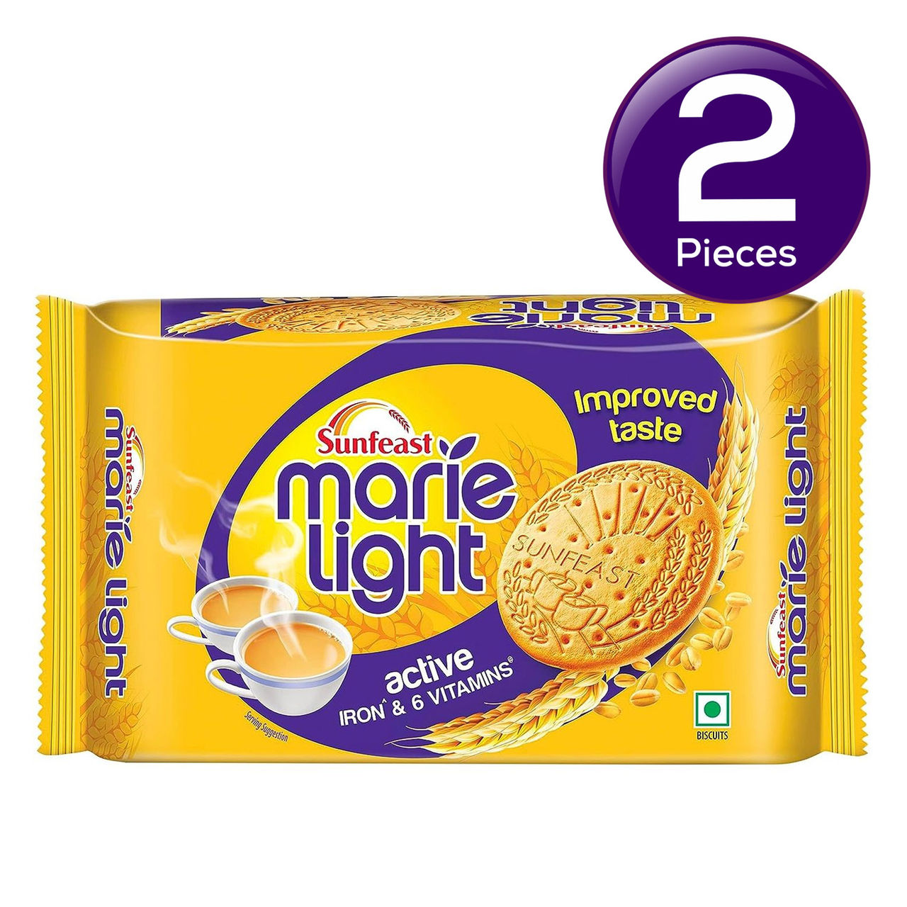 Sunfeast Light Active Marie Biscuit 186 g Combo