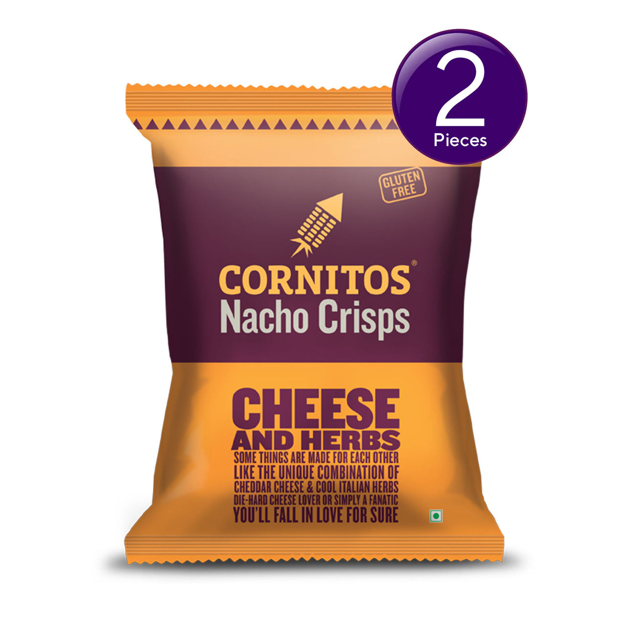 Cornitos Nacho Chips - Cheese And Herbs 150 g X 2 Combo