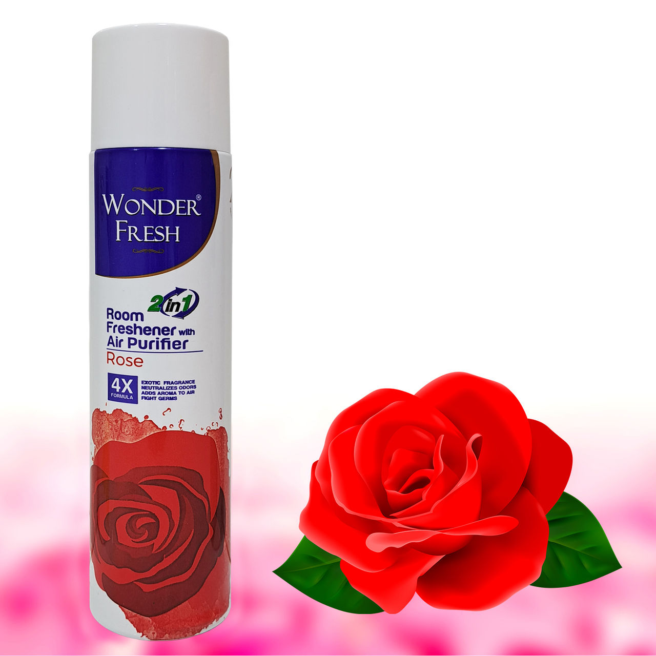 Wonder Fresh Rose Room Freshener