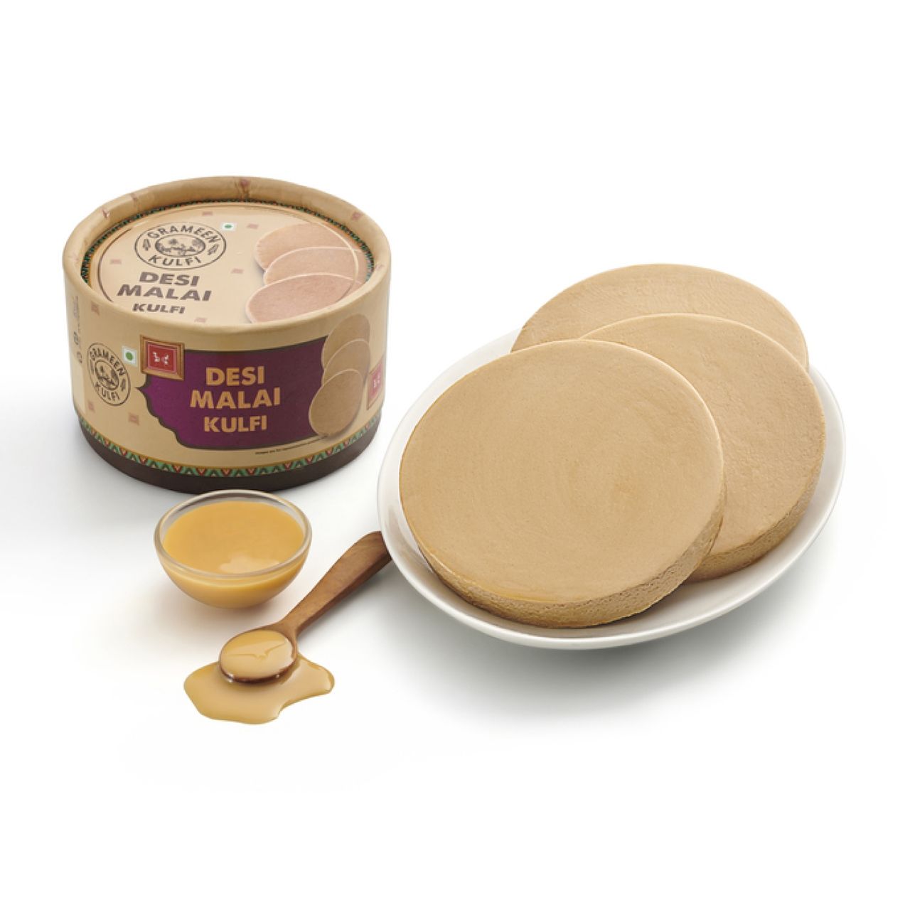 Grameen Slice Kulfi Desi Malai 3 Slices