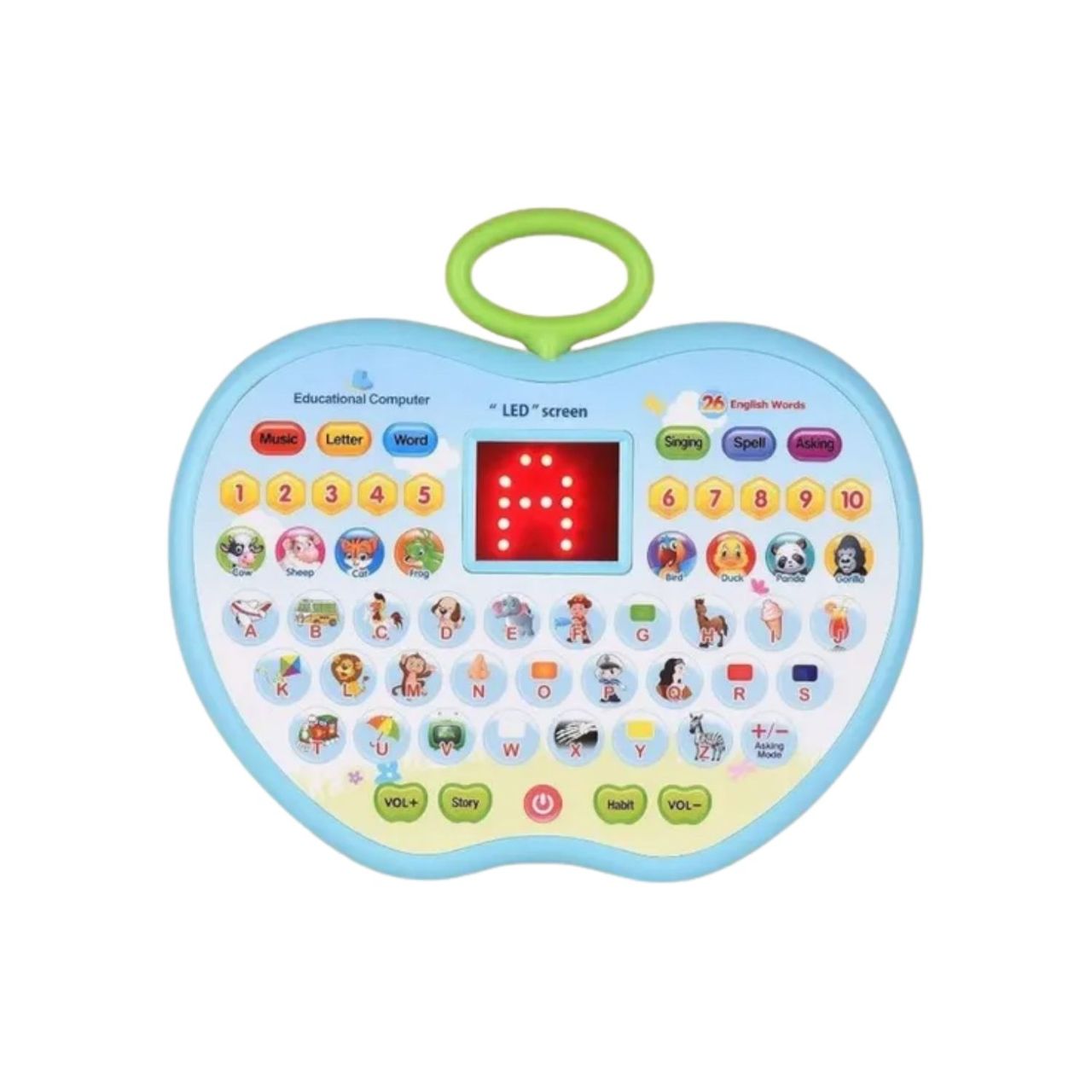 Toyshine Kids Computer Tablet Toy Baby Children For 3+ Year - Apple