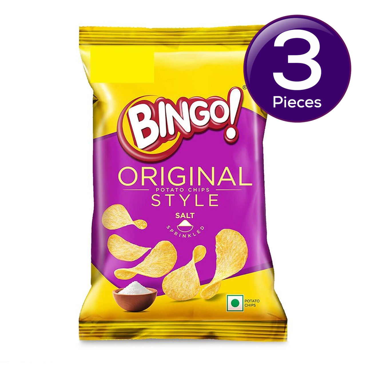 Bingo Salted Sprinkled Potato Chip 85 g Combo