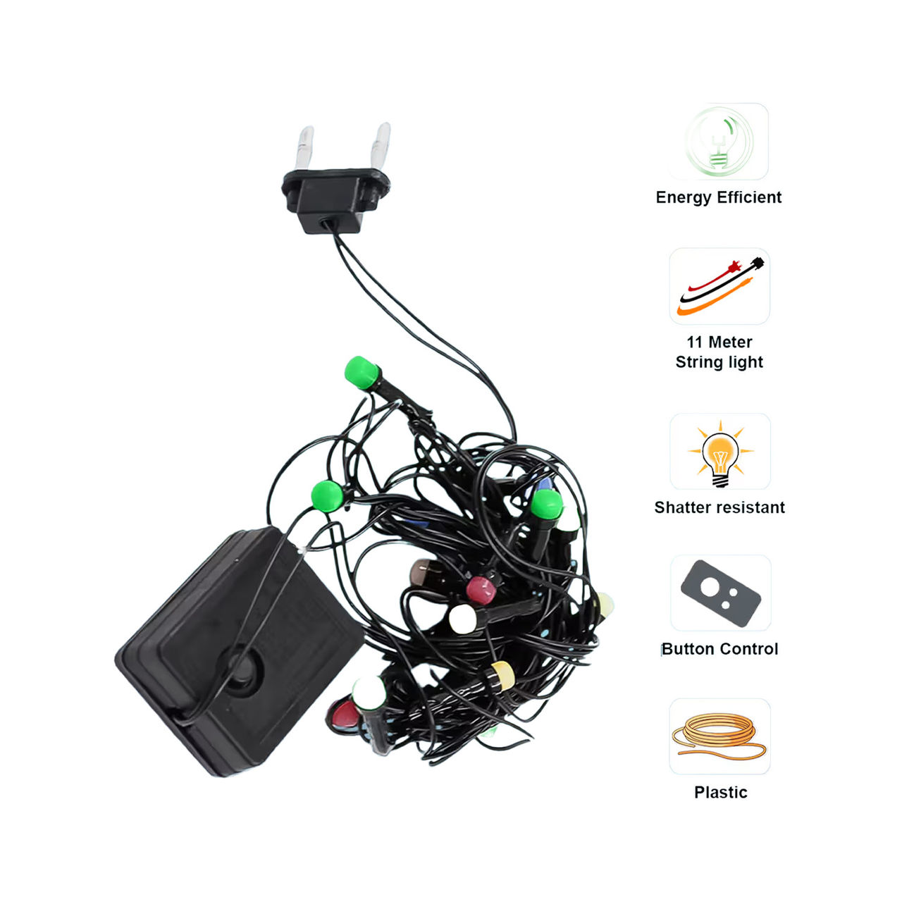 LED Decorative Lights - Multicolor | 11 mtr