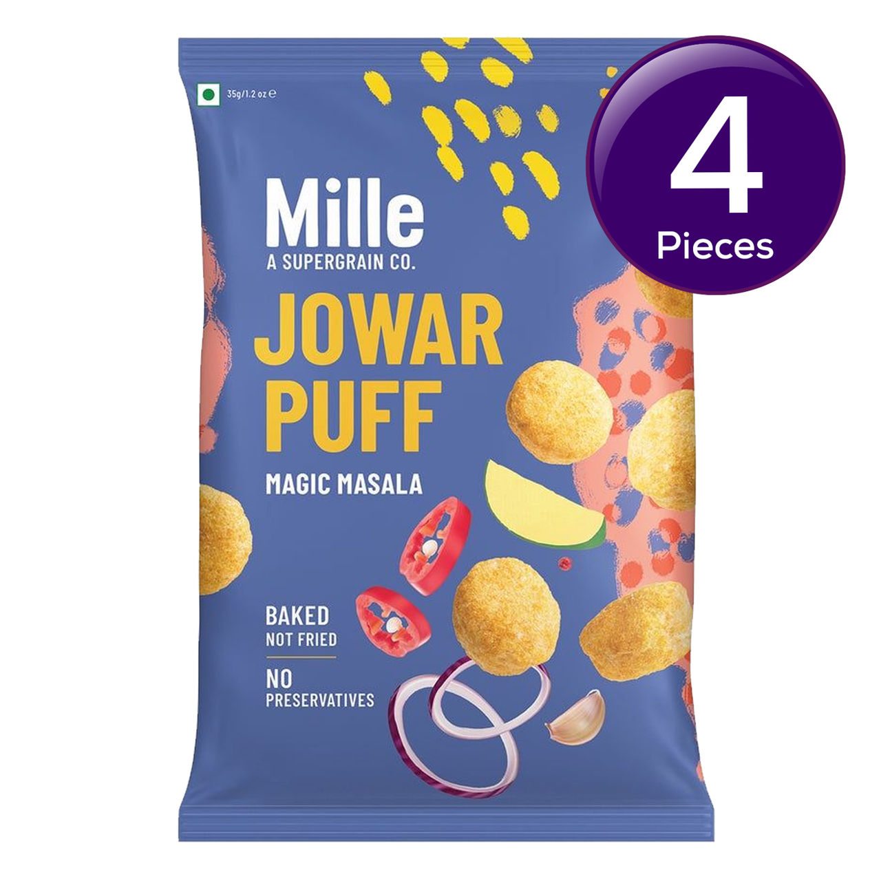 Slurrp Farm Millet Eggless Pancake Mix With Banana Choco Chip | No Maida | Healthy Breakfast 150 g Combo