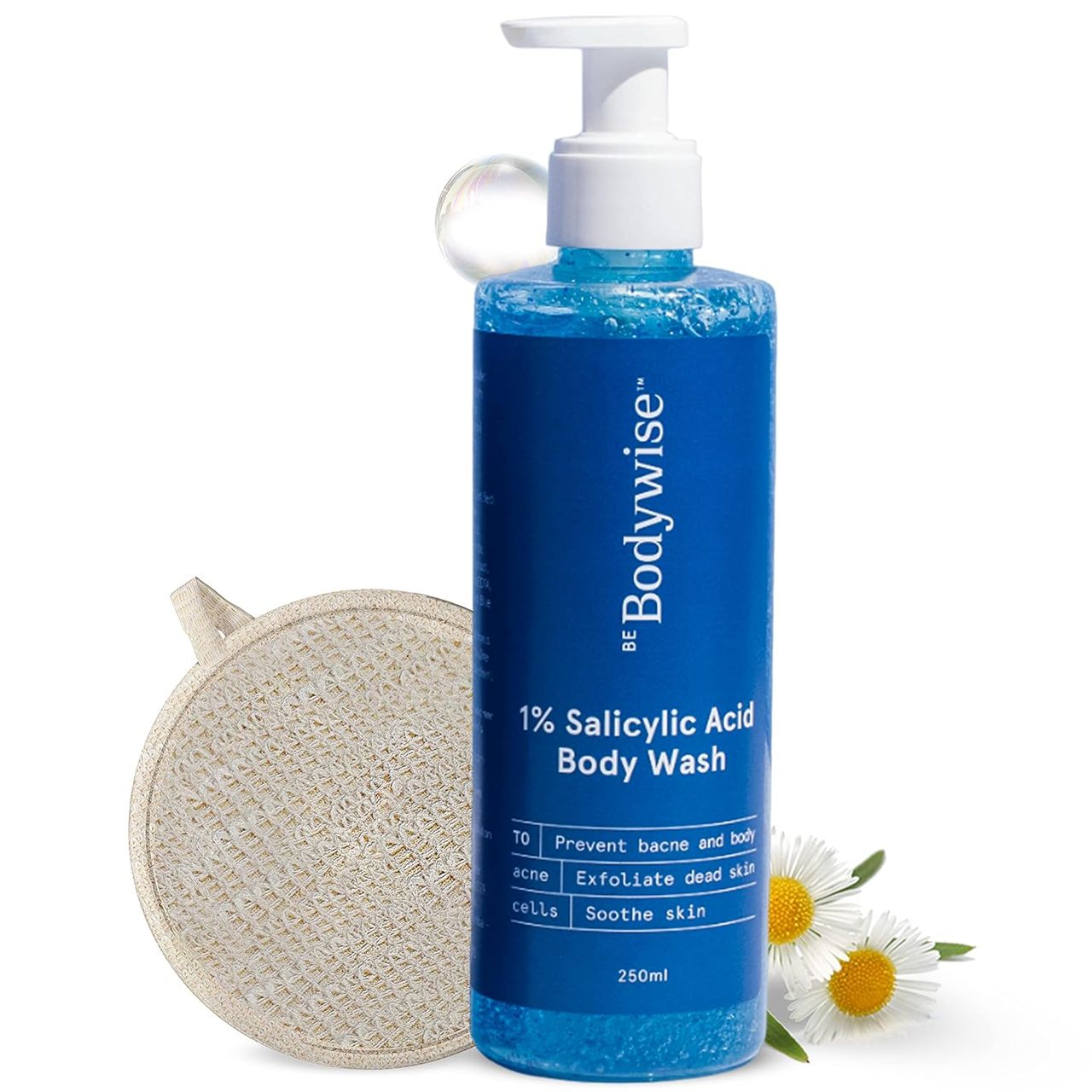 Be Bodywise 1% Salicylic Acid Body Wash & Loofah