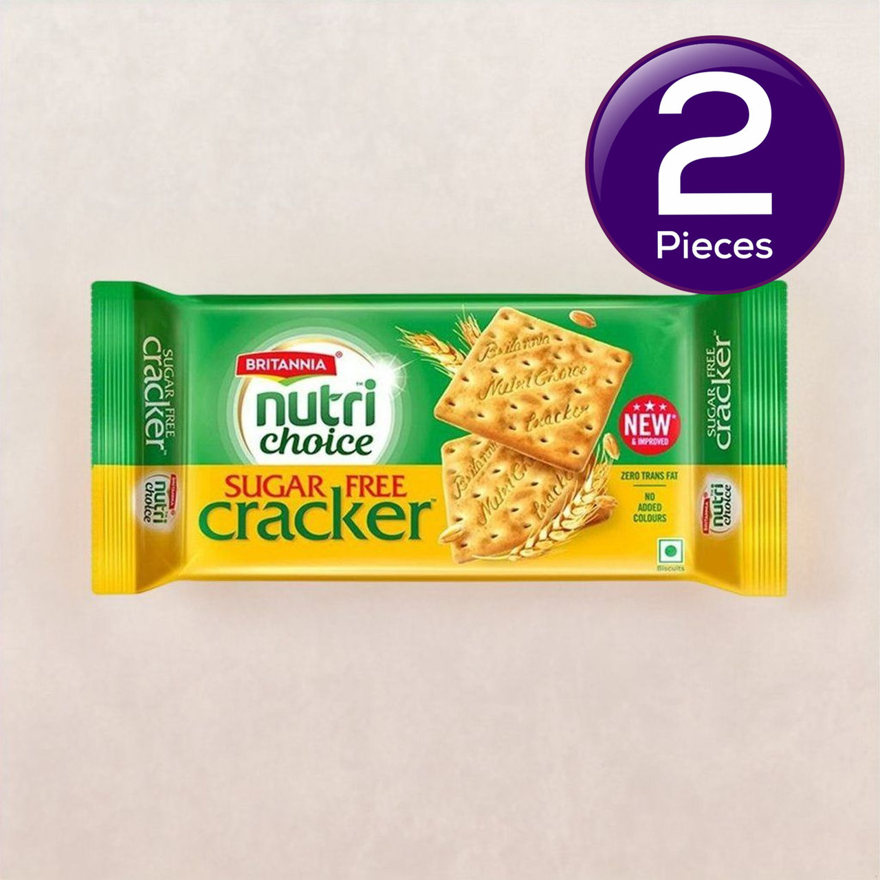 Britannia Nutri Choice Cracker Sugar Free Biscuit 300 gms Combo