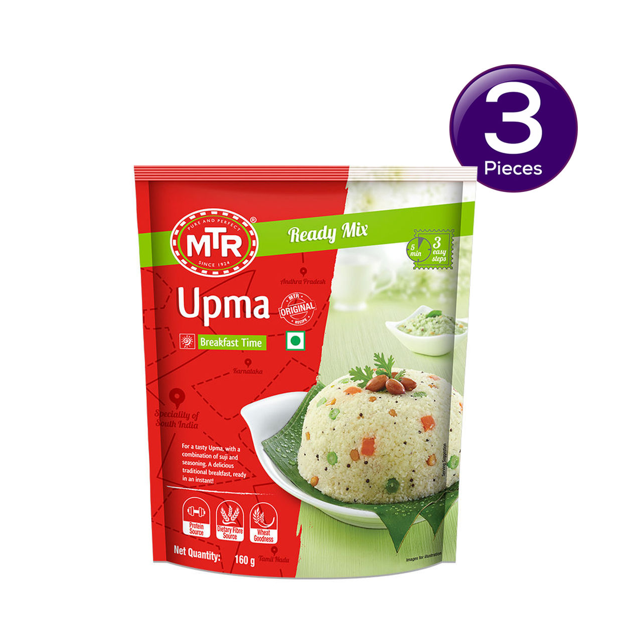 MTR Upma 160 g Combo