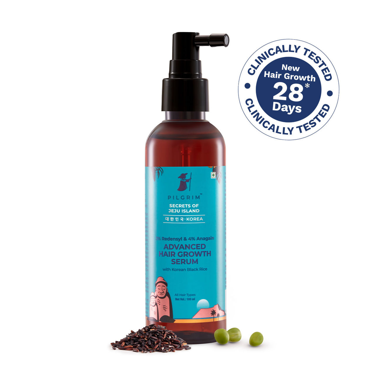 Pilgrim 3% Redensyl & 4% Anagain Advanced Hair Growth Serum