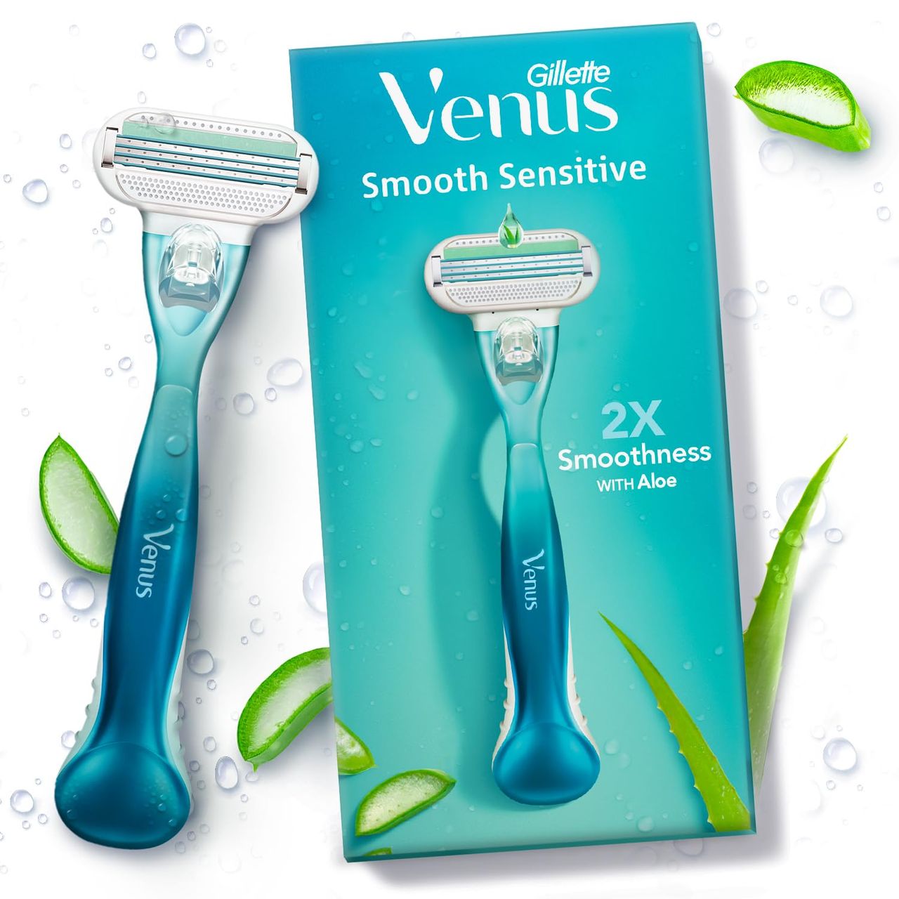 Gillette Venus Hair Removal Razor - With Aloe Vera