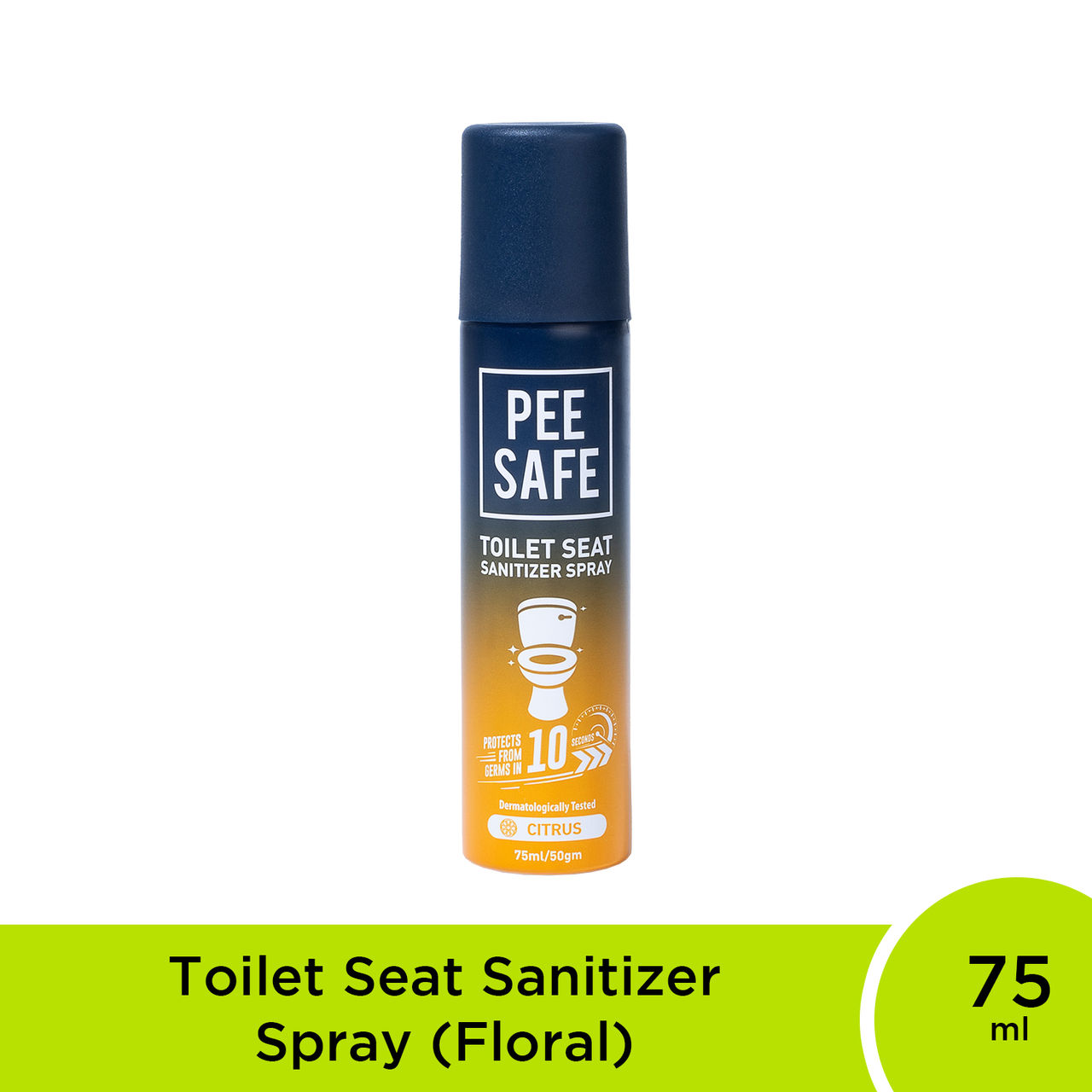 Pee Safe Toilet Seat Sanitizer Spray (Citrus)