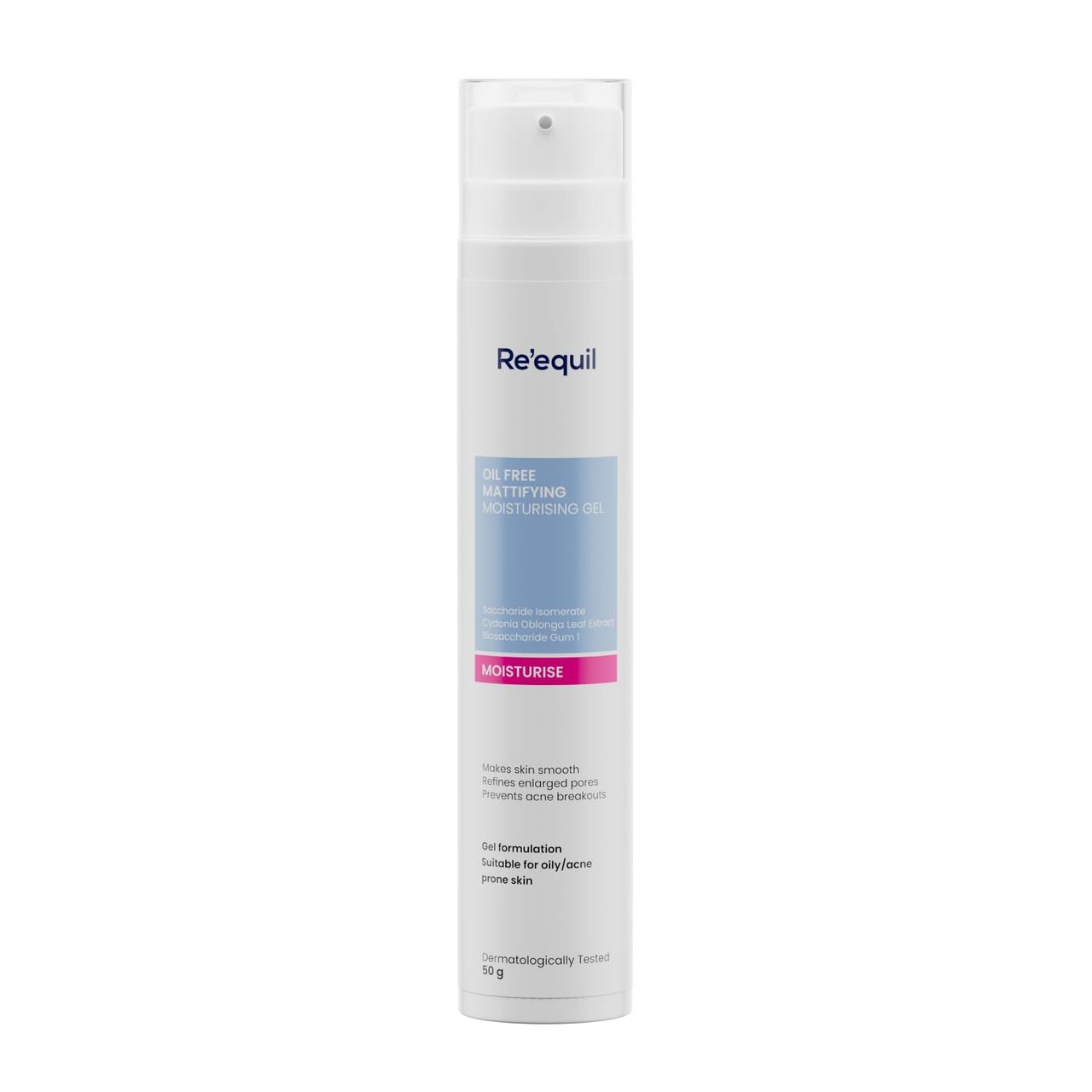 Re'Equil Oil Free Mattifying Moisturising Gel