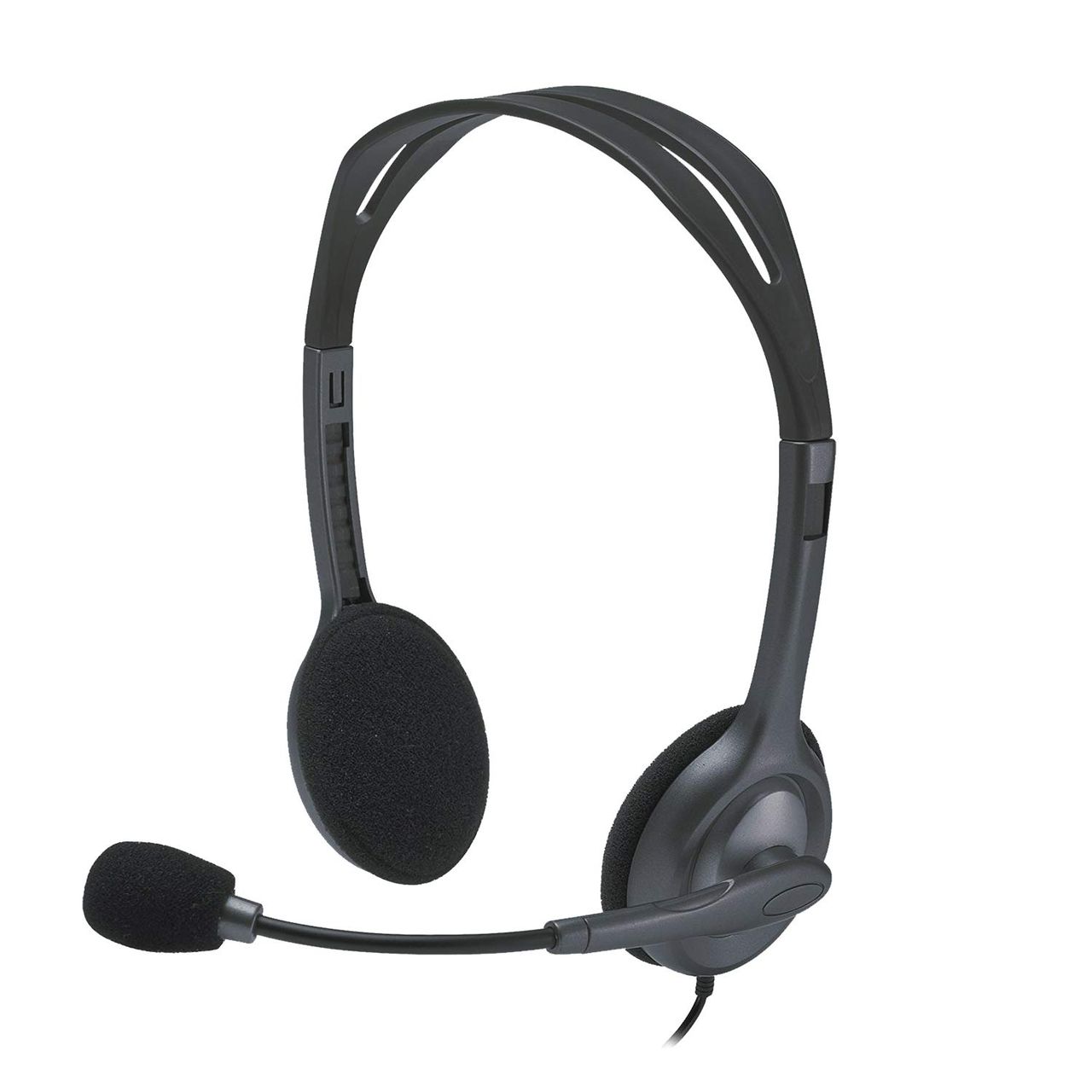 Logitech H111 Wired Headset With Mic |  3.5 mm Audio Jack Connection