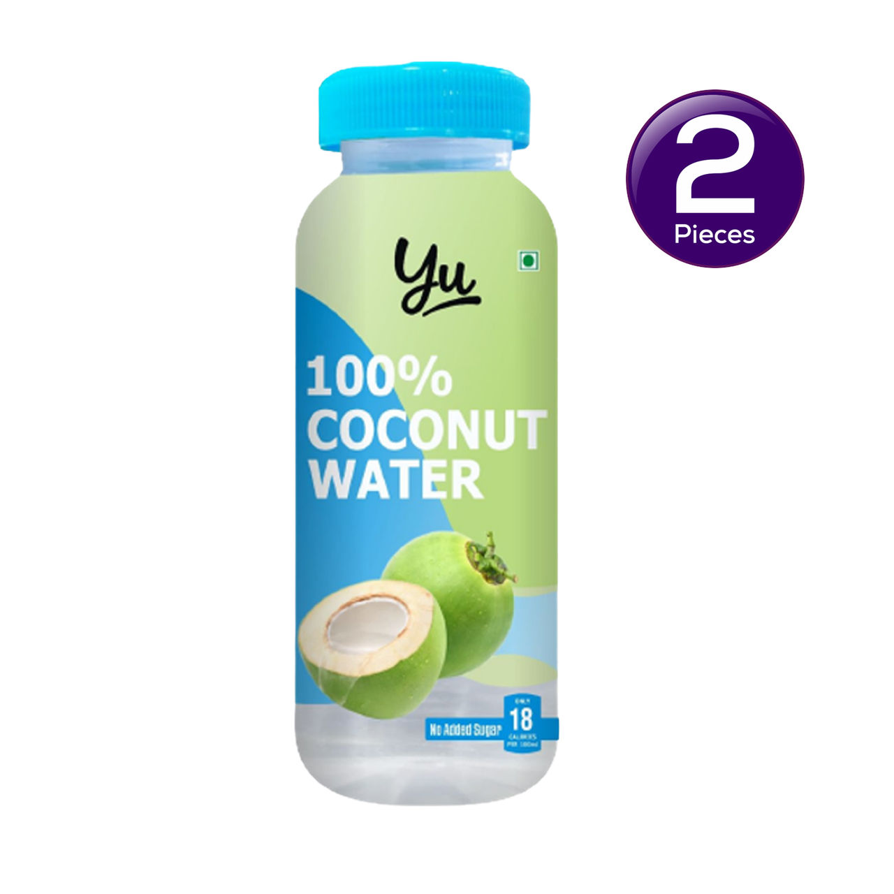 Yu 100% Natural Coconut Water Pet 200 ml X 3 Combo