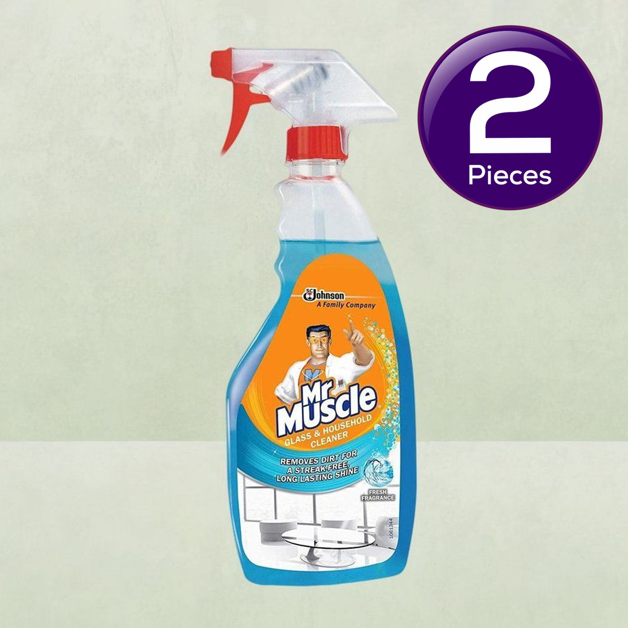 Mr Muscle Glass Cleaner 500 ml Combo
