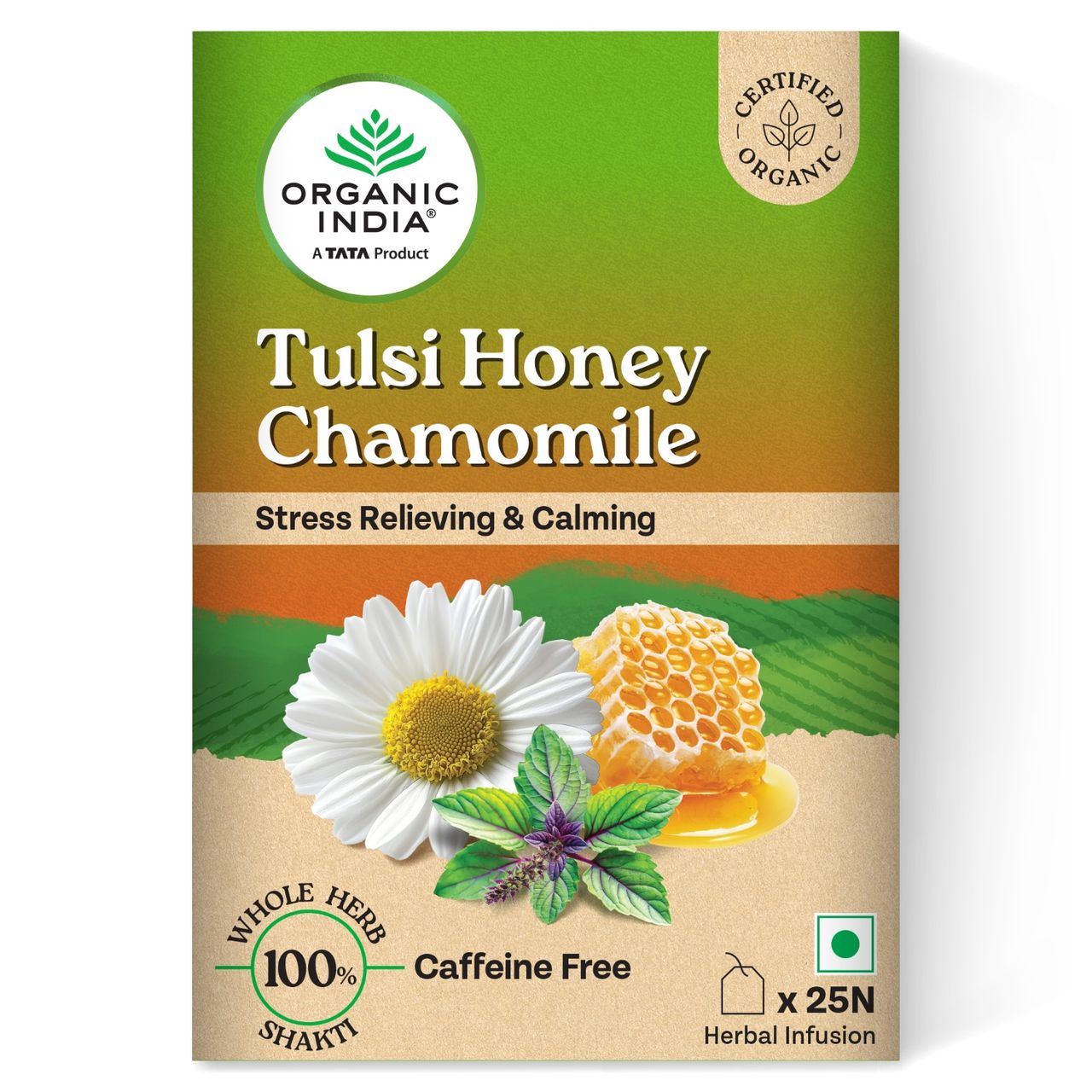 Organic India Honey Chamomile Organic Tea Bag