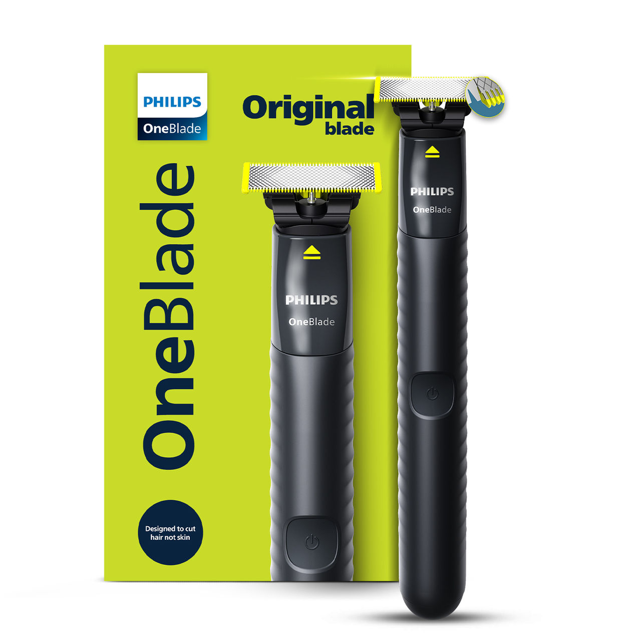 Philips OneBlade Hybrid Trim Edge Shave|Patented Blade|Designed for Skin Comfort|QP1424/10