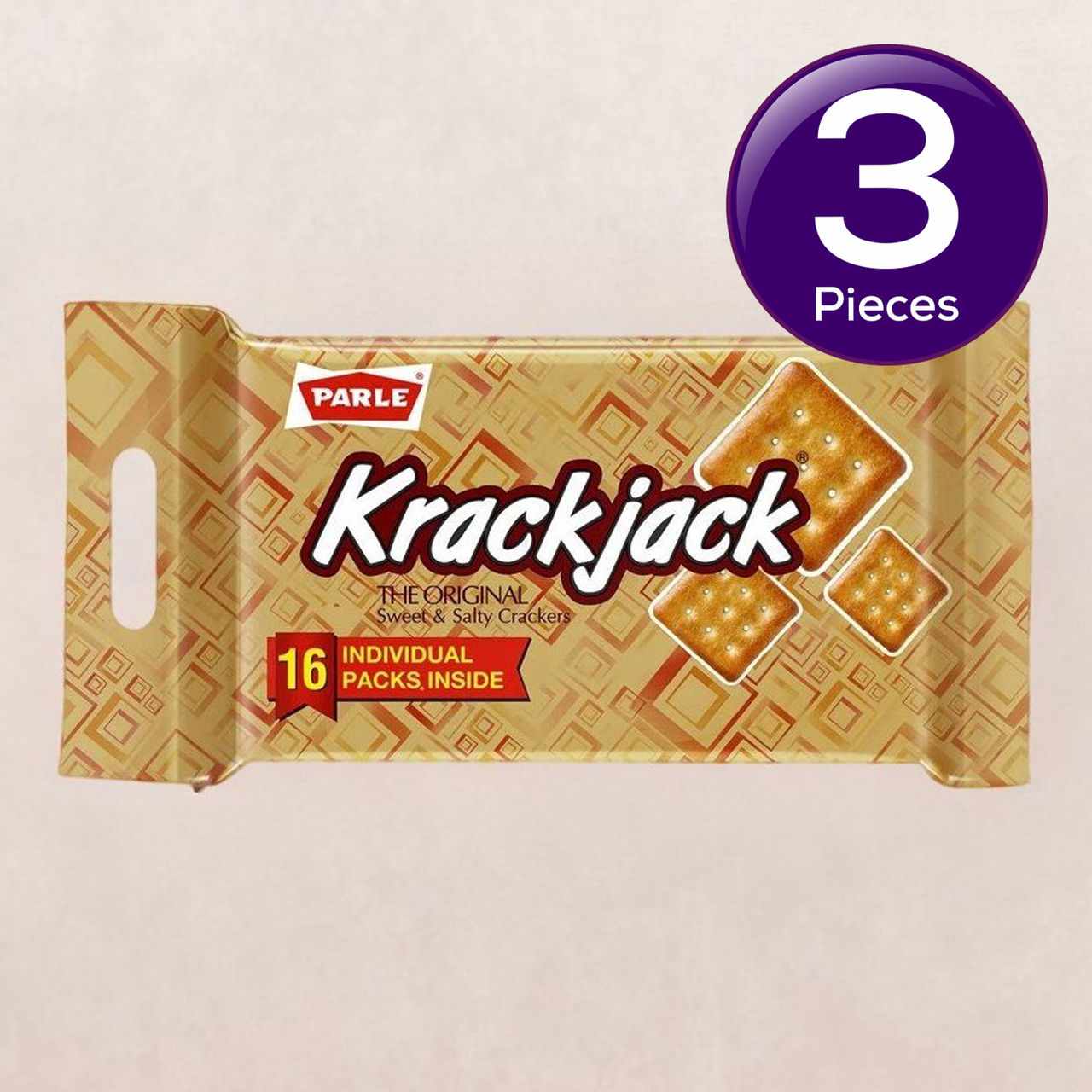 Parle Krackjack Sweet & Salty Crackers 705 g Combo