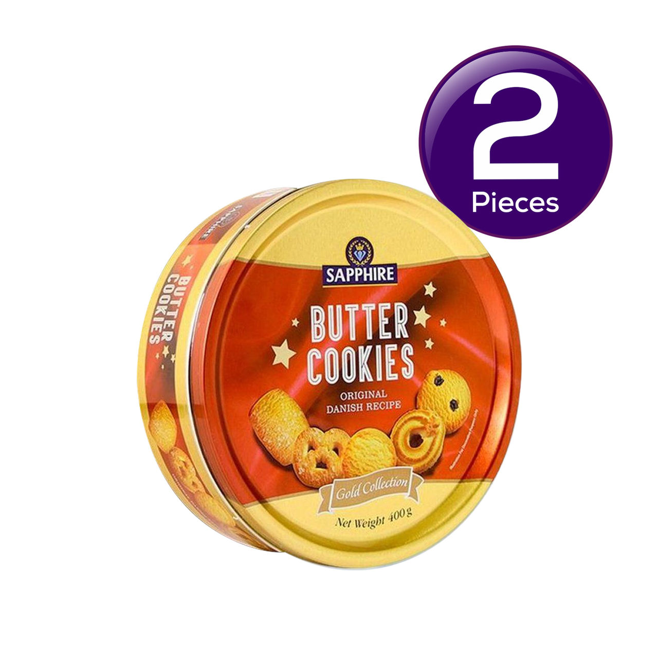 Sapphire Butter Cookies Gold Collection 400 g Combo
