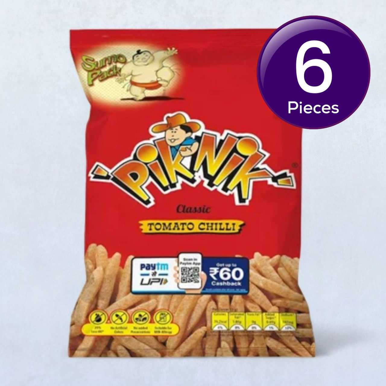 Piknik Classic Tomato Chilli 60 g Combo