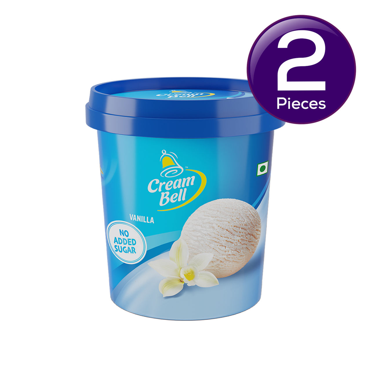 Cream Bell Sugarfree Vanilla Ice Cream Cup 100 ml Combo