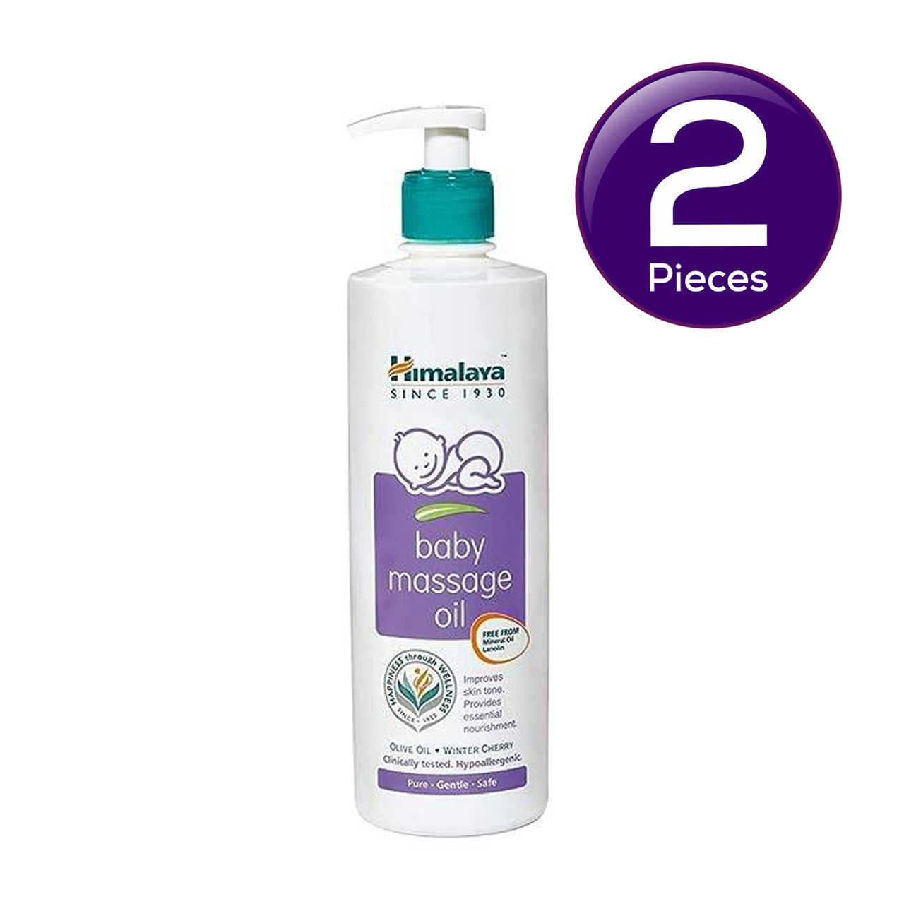 Himalaya Baby Massage Oil 500 ml Combo