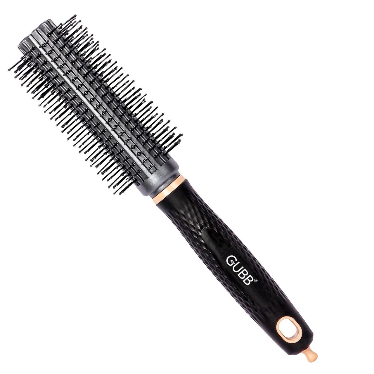 GUBB Elite Round Brush With Pin (Black)