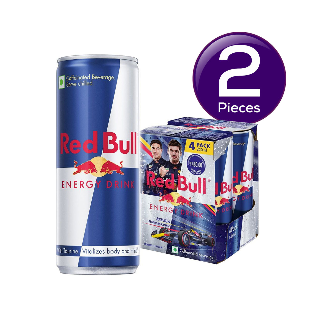Red Bull Energy Drink | 4 Pack 1 l Combo