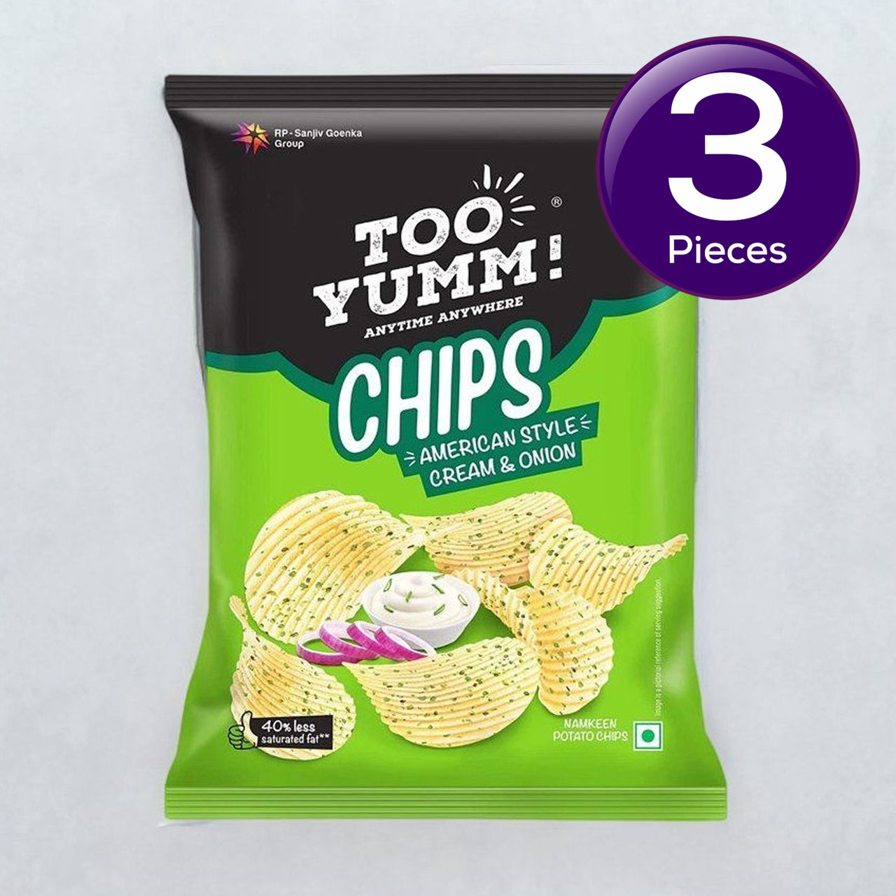 Too Yumm - Potato Chips American Sour Cream And Onion 84 g Combo