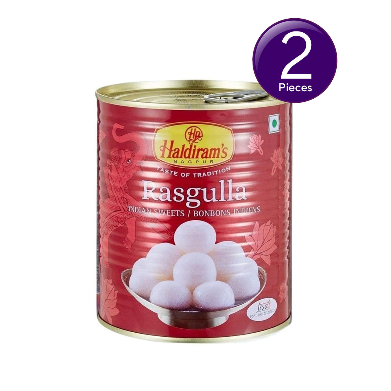 Haldiram's Rasgulla Combo