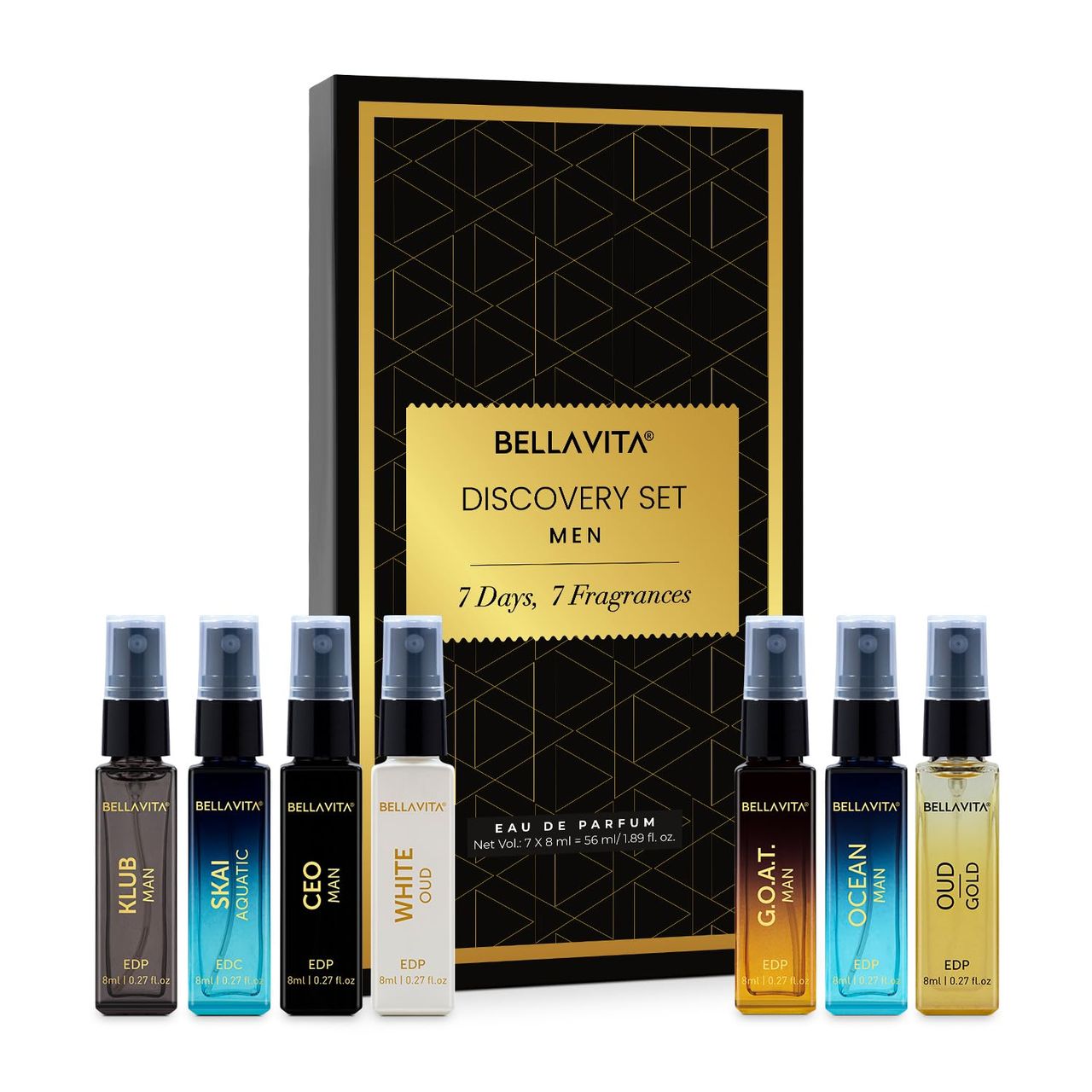 Bella Vita Luxury Edp Discovery Gift Set For Men