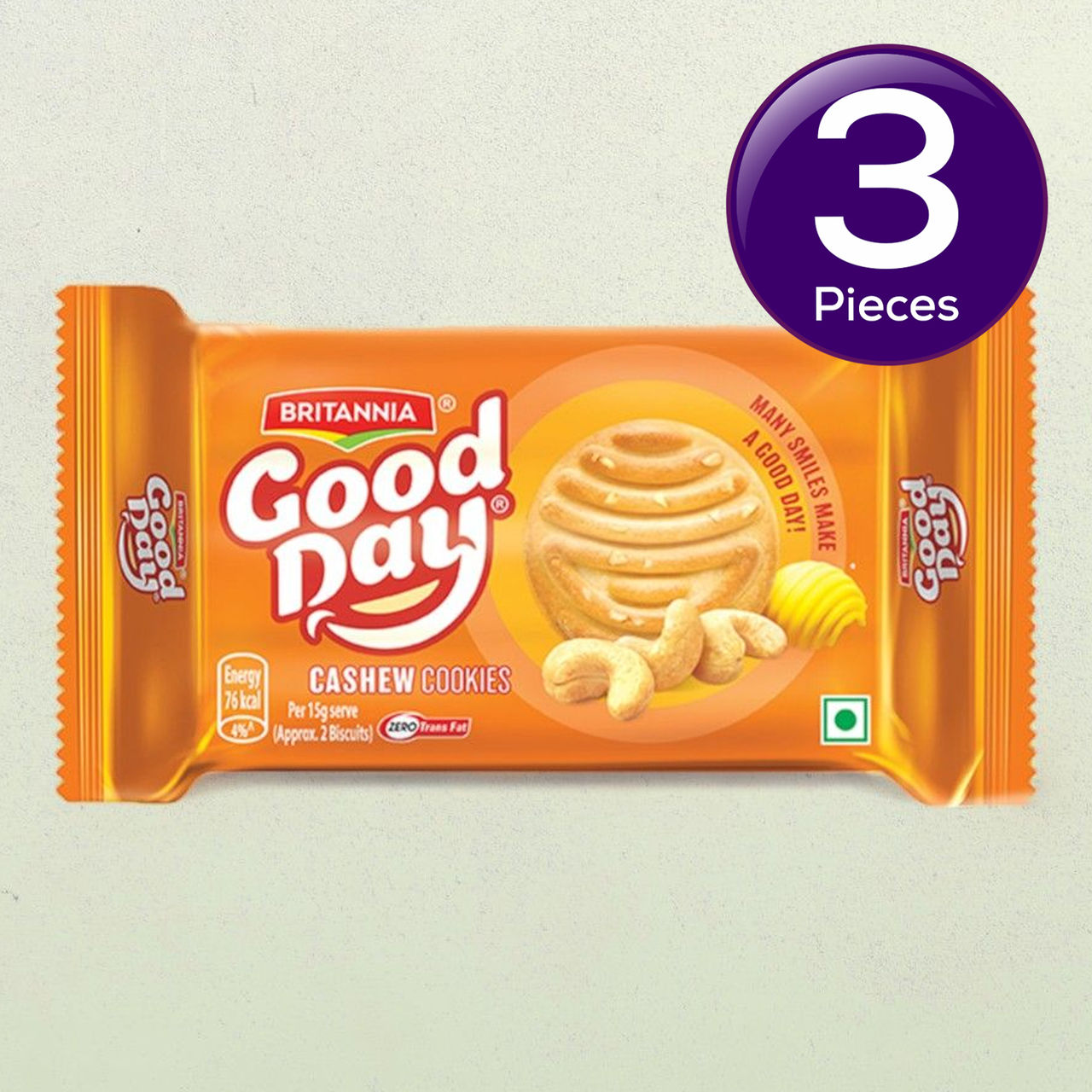 Britannia Good Day Cashew Cookies 200 g Combo