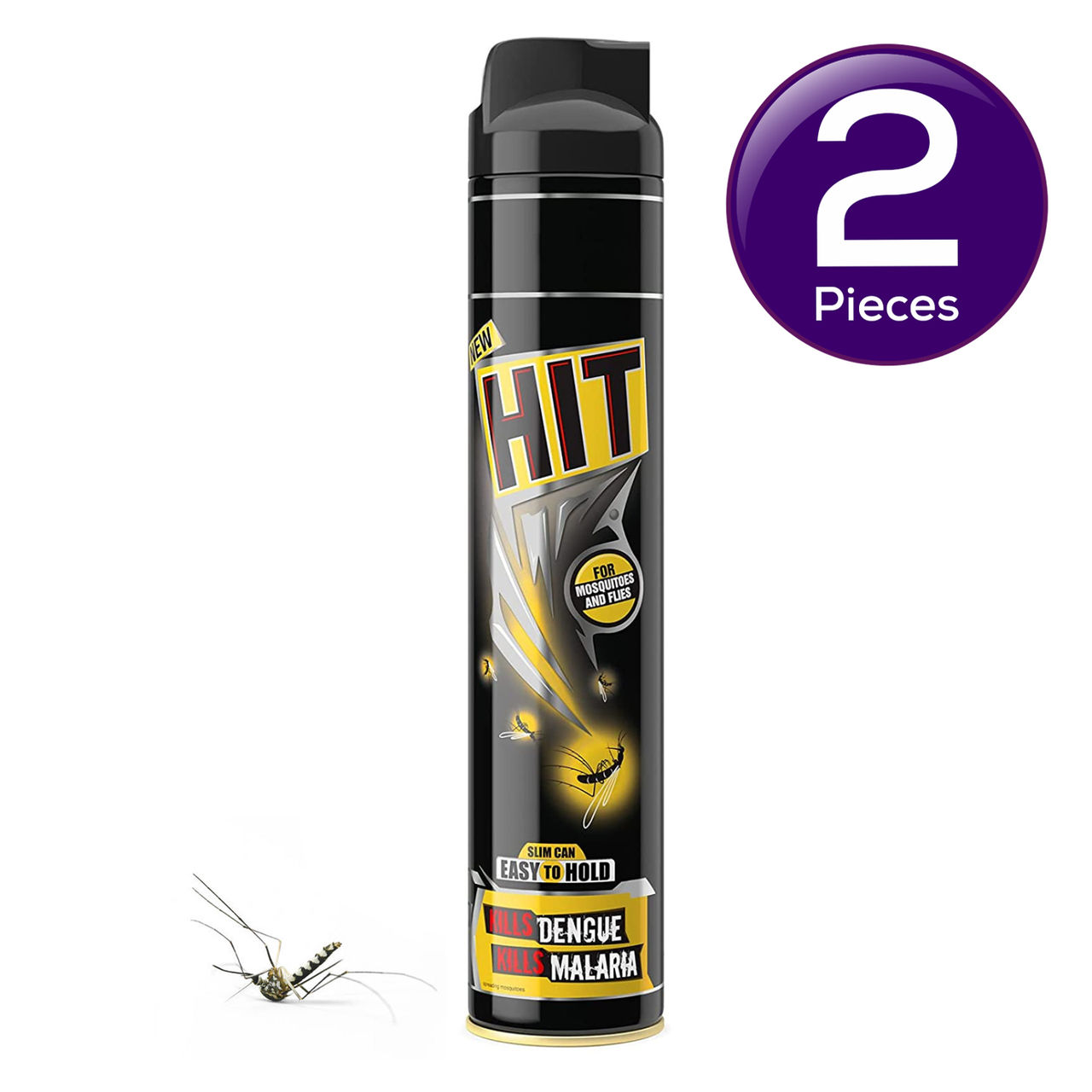 HIT Flying Insect Killer - Mosquito & Fly Killer Spray 400 ml Combo
