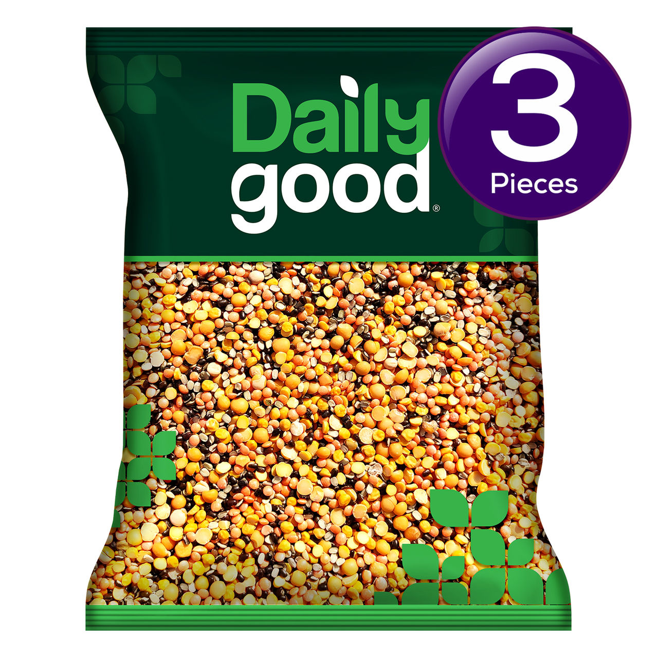 Daily Good Unpolished Mix Dal 500 g Combo