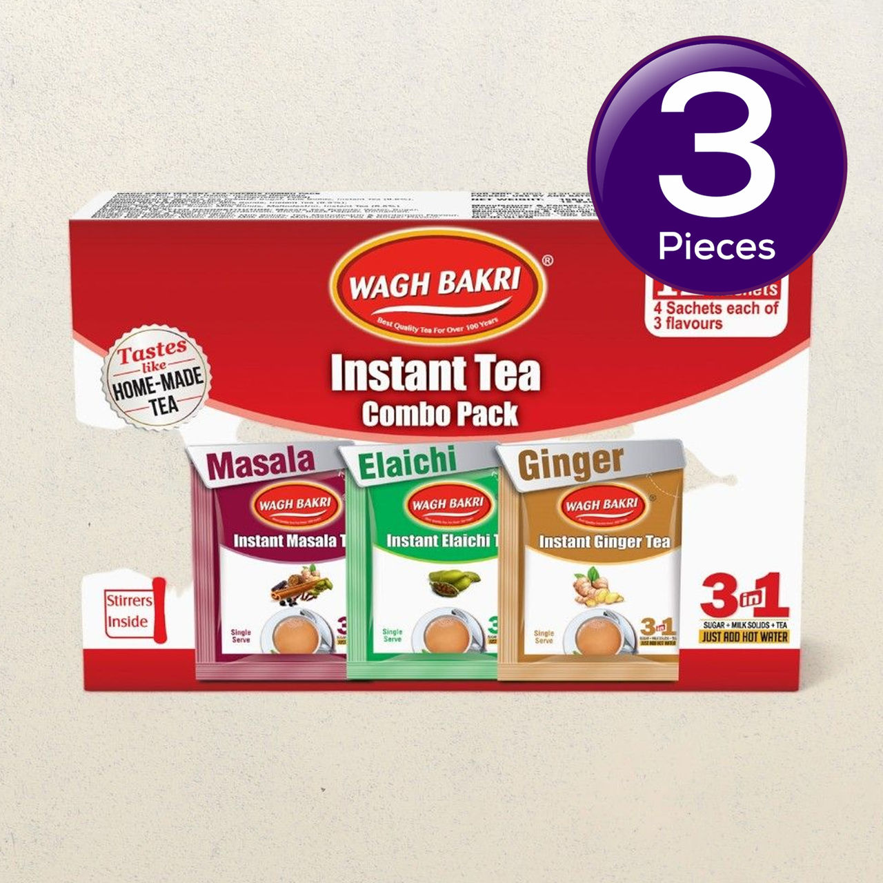 Wagh Bakri Instant Tea Premix Combo 168 g Combo