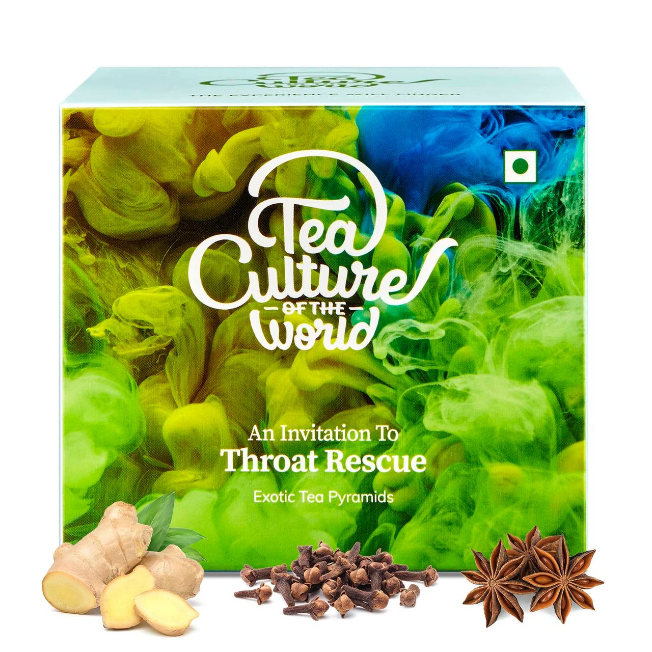 Tea Culture of The World Herbs and Spices Throat Rescue Green Tea