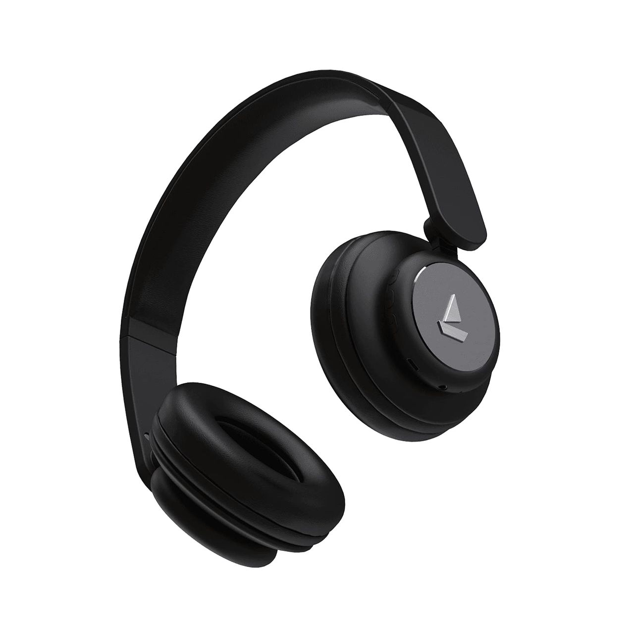 boAt Rockerz 450 On Ear BT Headphones w/ 15H Playtime, 40mm Drivers & Integrated Controls (Luscious Black)