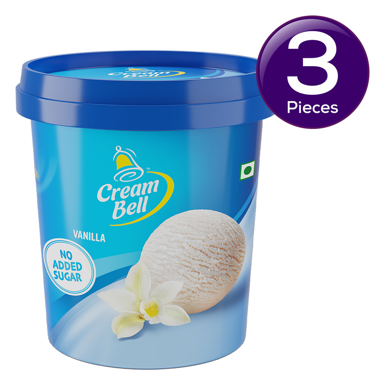 Cream Bell Sugarfree Vanilla Ice Cream Cup 100 ml Combo