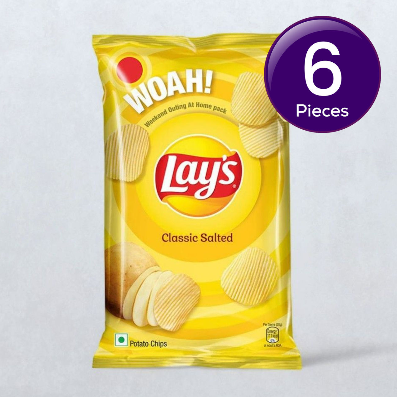 Lay's Classic Salted Potato Chips 82 g Combo