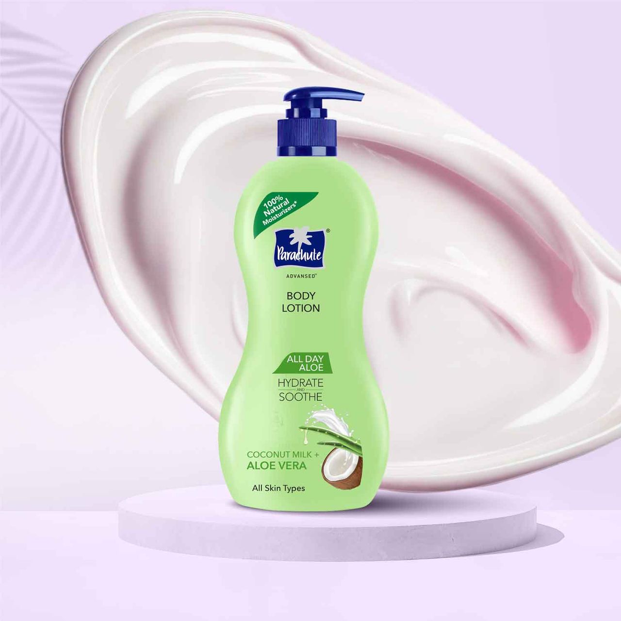 Parachute Advansed Refresh Body Lotion 100% Natural Moisturisers
