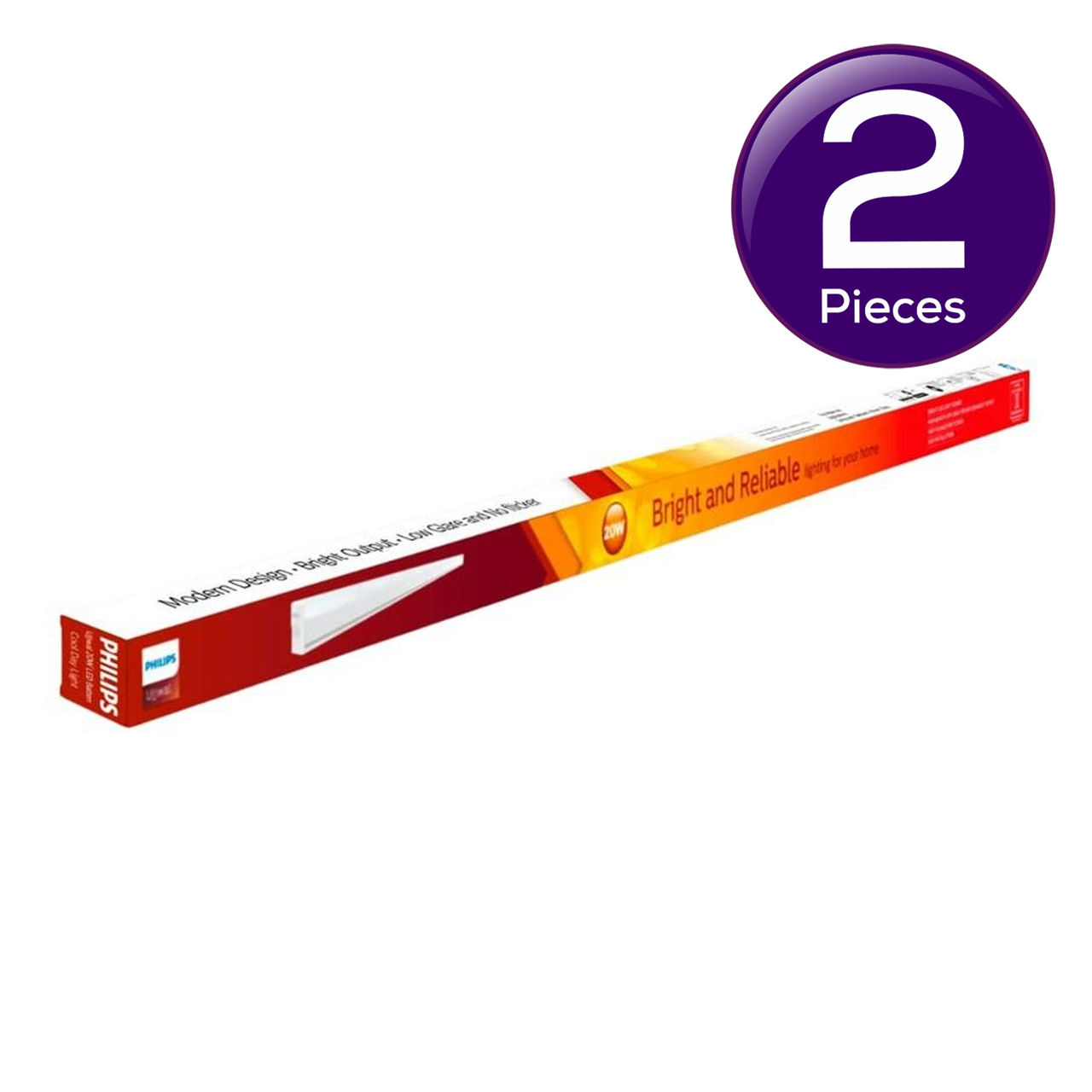 Philips 20 W LED Tubelight - White | 6500 K 1 pc Combo