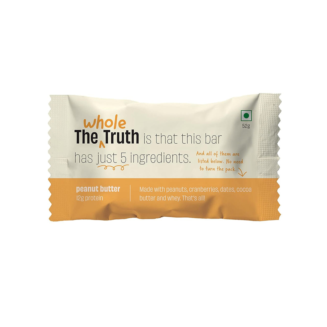 The Whole Truth Peanut Butter Protein Bar