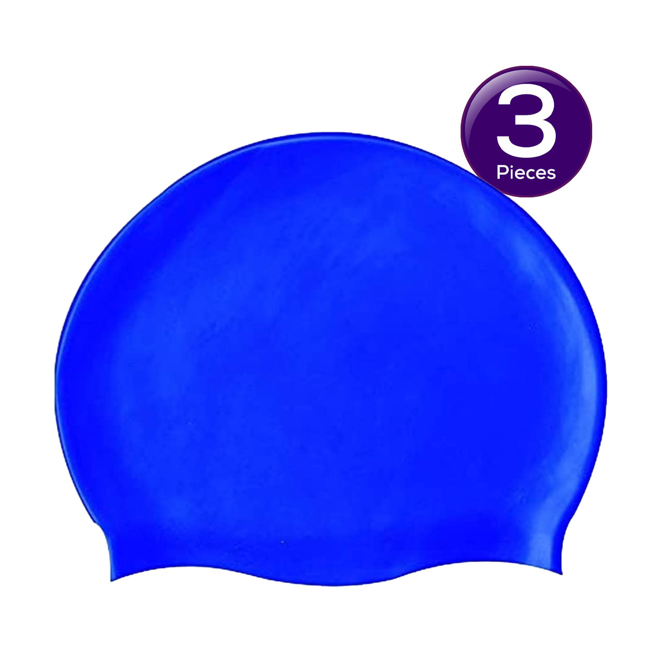Classic Distributor Konex VI2 Swimming Cap Assorted-White/Sky Blue/Black/Light Blue 1 pc Combo