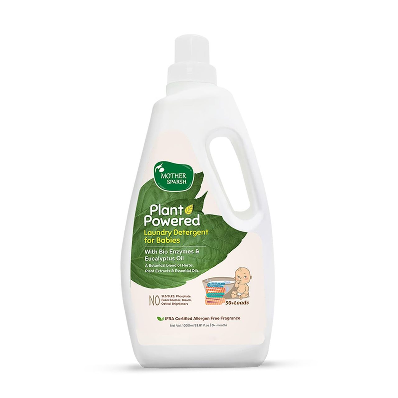 Mother Sparsh Plant Powered Laundry Detergent Baby For Kids