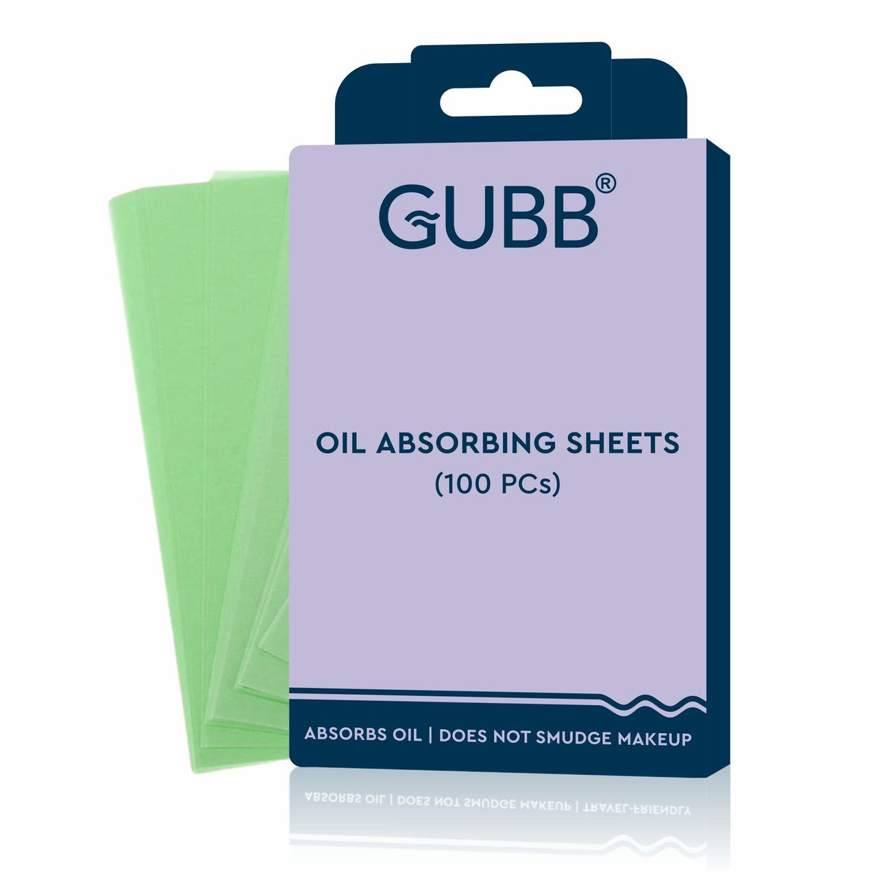 Gubb Blotting Paper For Oily Skin - 100 Oil Absorbing Sheets For Men & Women