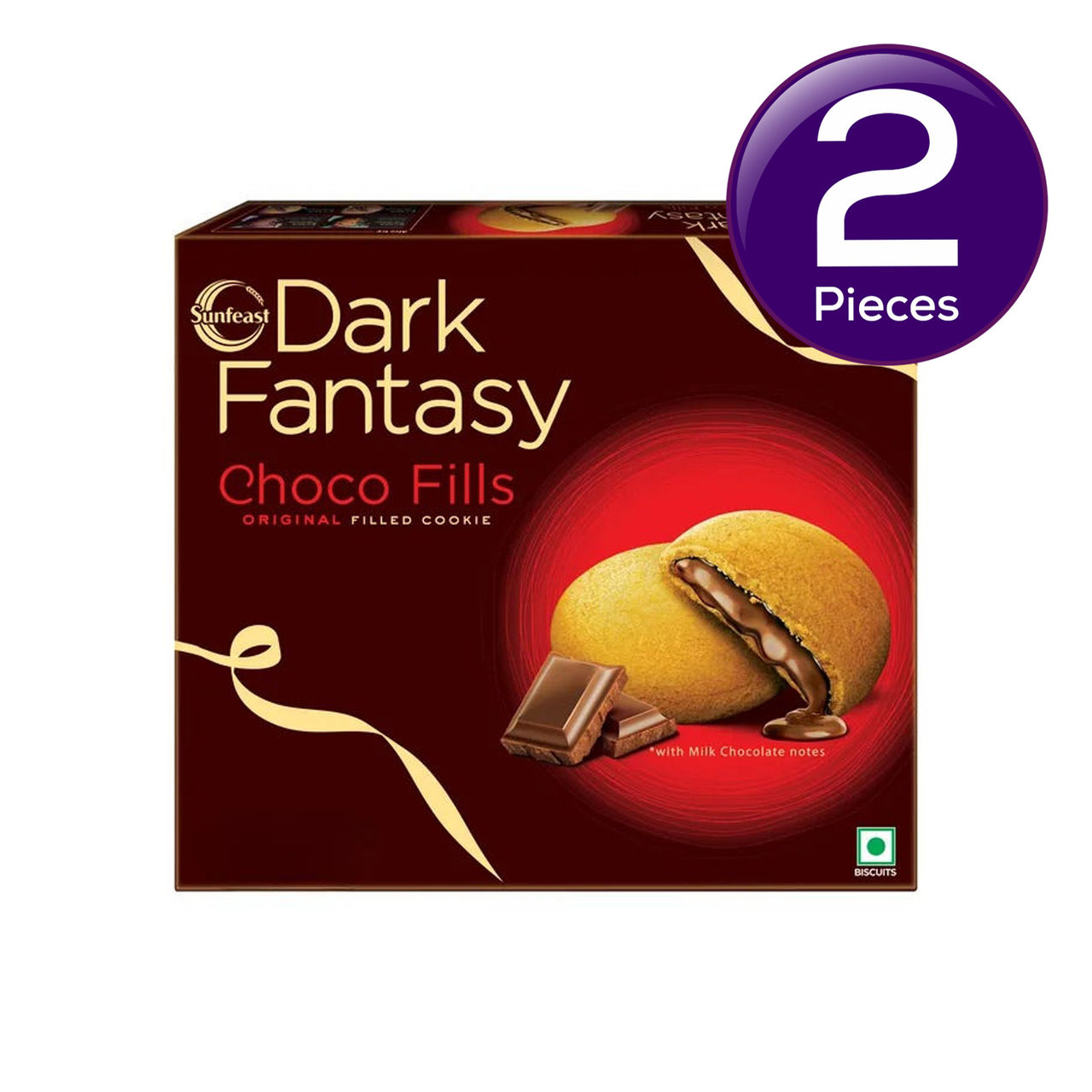 Sunfeast Dark Fantasy Choco Fills, Original Filled Cookies with Choco Crème 471 g Combo