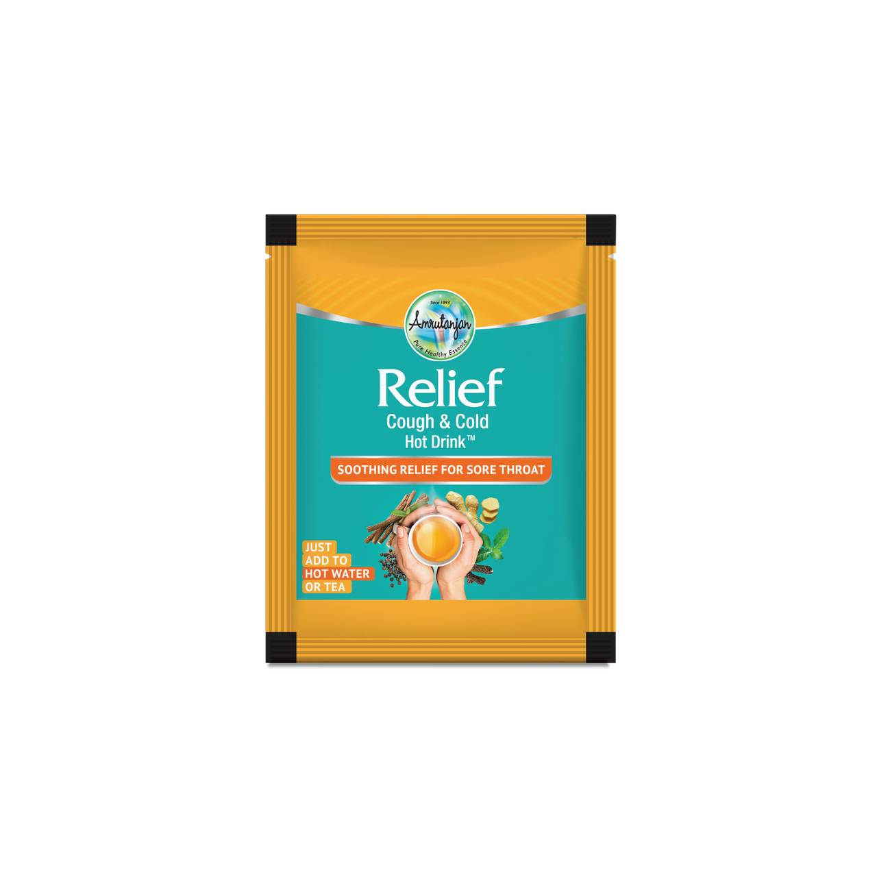 Amrutanjan Relief Cough & Cold Hot Drink